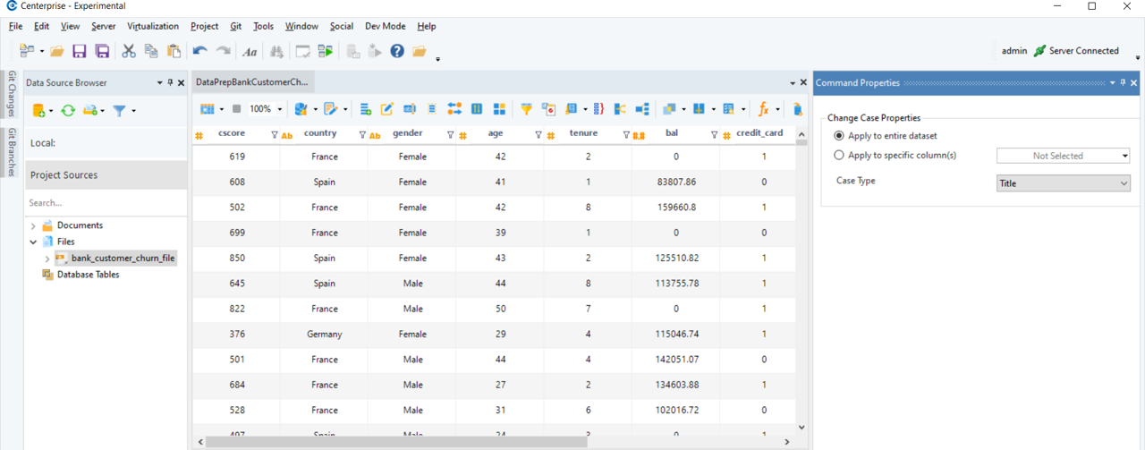 case transformation in Data Prep (2)