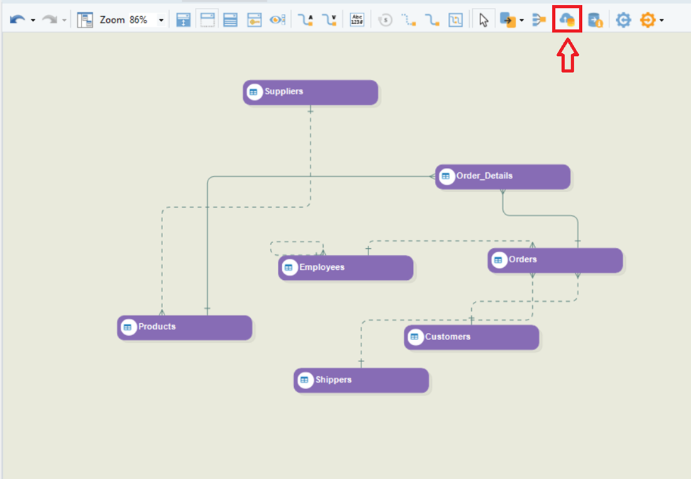 SQL Server data warehouse: Deploying Data Model in Astera