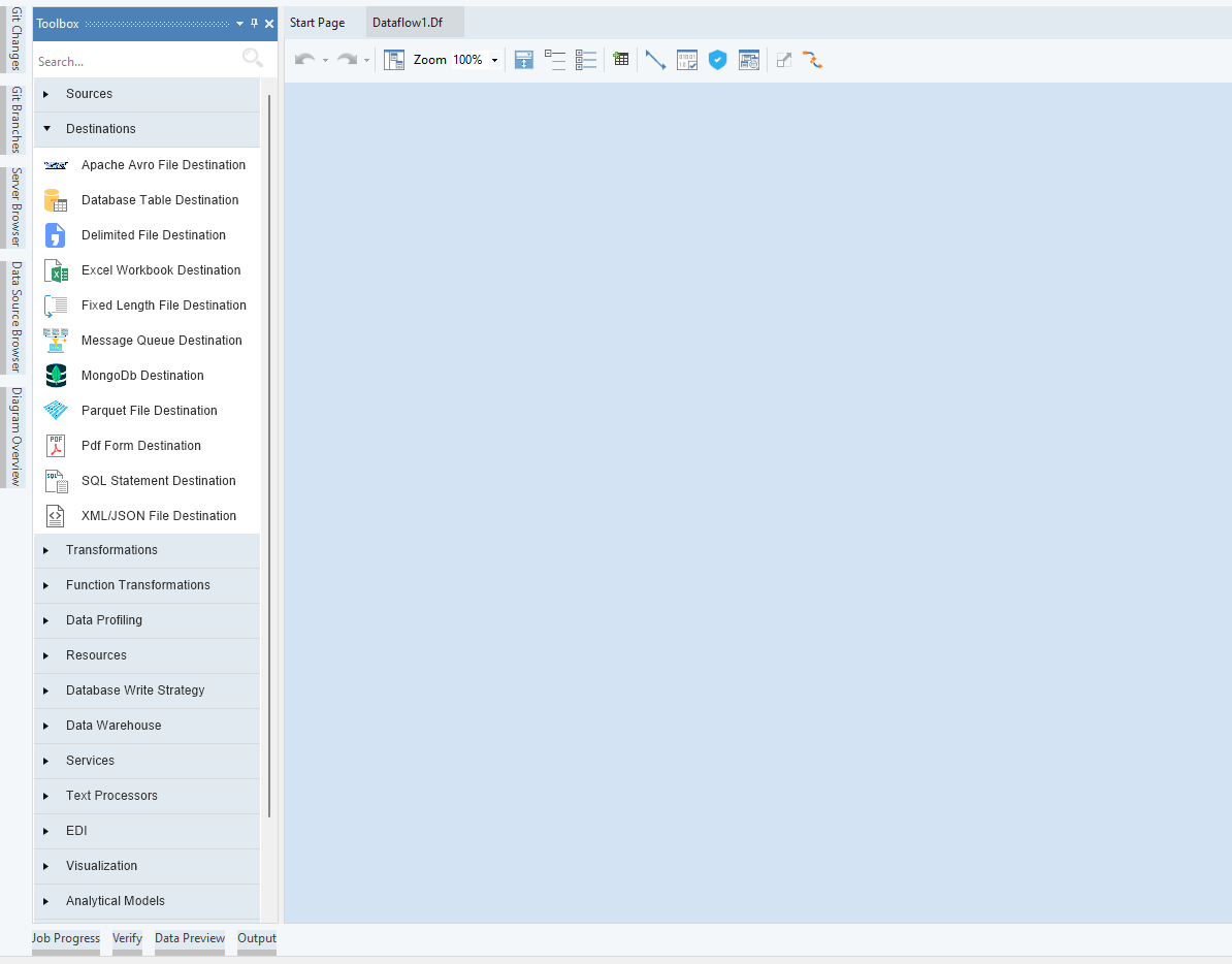 data sources in Astera