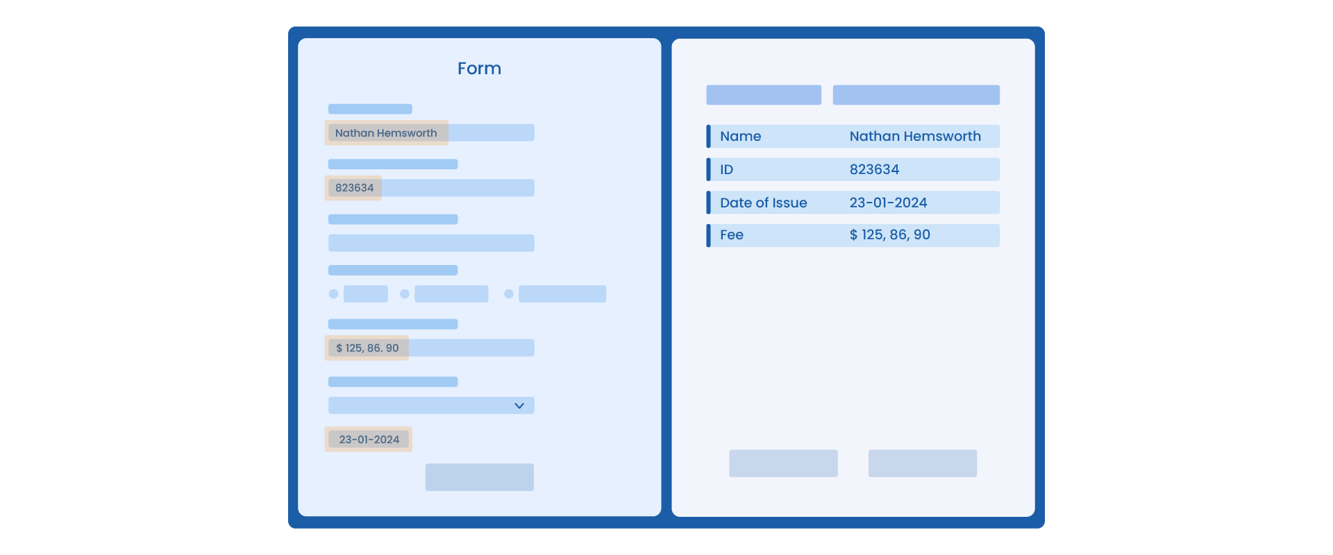 form data extraction