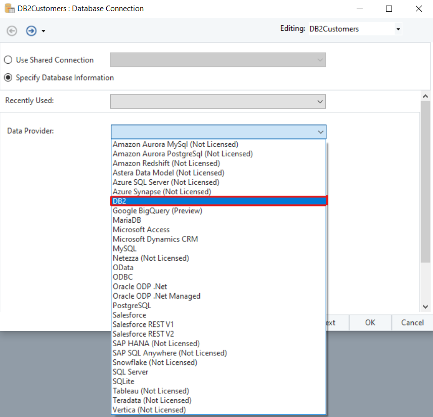 Salesforce data migration from legacy-system-db2