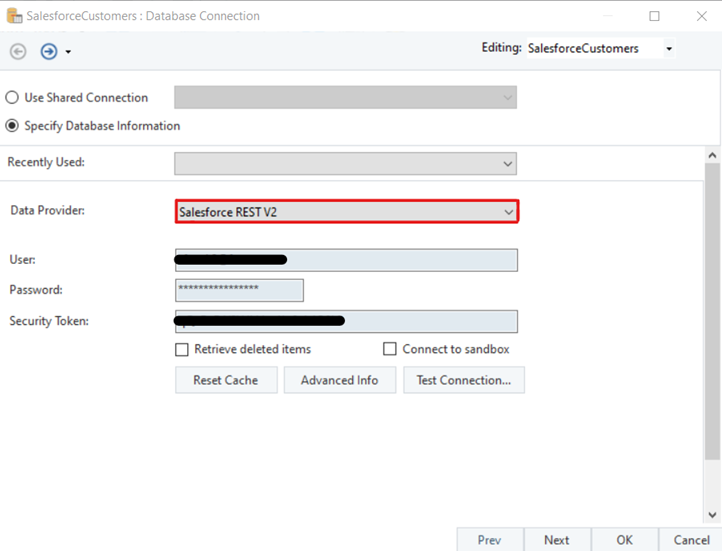 Astera connector for Salesforce data migration
